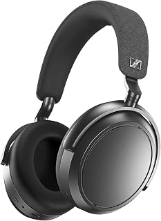 Sennheiser Momentum 4 Wireless - Kablosuz Kulak Üstü Bluetooth Kulaklık - ANC, 60 Saate Kadar Dinleme Süresi, Transparan Duyma Özelliği, Bluetooth 5.2 - Grafit