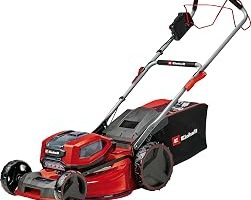 Einhell Power X-Change 36/52 Akülü Çim Biçme Makinesi (x4) ve Çift Şarj Cihazı (x2) – Çift 36V, 52cm Kesme Genişliği, 65L Çim Kutusu, 9 Kesme Yüksekliği – GP-CM 36/52 S Li BL Pil Çim Biçme Makinesi — %30 İndirim | Amazon TR Fırsatı