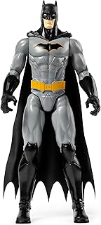 Batman S1 aksiyon figürü, 30 cm boyunda, heyecan verici maceralar ve aksiyon dolu numaralar için tam hareketli, 4 yaşından büyük çocuklar için oyuncak, orijinal çizgi roman tasarımı