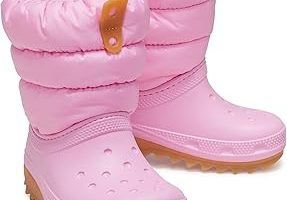 Crocs 207684 Classic Neo Puff Boot T Pembe Çocuk Bot — %28 İndirim | Amazon TR Fırsatı