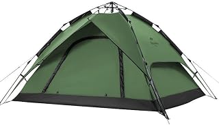 Naturehike 4 Kişilik Otomatik Kurulum Kamp Çadırı Yeşil