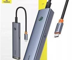 Baseus UltraJoy Series 6-Port HUB AIR Space Grey — %27 İndirim | Amazon TR Fırsatı
