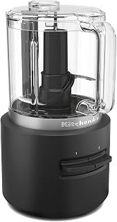 KitchenAid Go 5KFCR500BM Kablosuz Mutfak Robotu Bataryasız Siyah