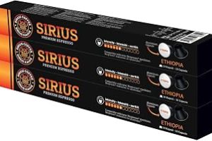 Sirius Premium Single Orijin Kapsül Kahve Ethiopia (Nespresso Uyumlu) 3lü Set (30 Kapsül) — %41 İndirim | Amazon TR Fırsatı