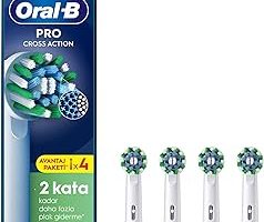 Oral-B Cross Action X-Filament Şarjlı Diş Fırçası Yedek Başlığı 4 Adet — %20 İndirim | Amazon TR Fırsatı