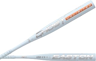 Easton 2025 Ghost Unlimited Fastpitch Softbol Sopası, Tüm Sahalar için Onaylı, -8 / -9 / -10 / -11 Drop, 1 Parça Kompozit