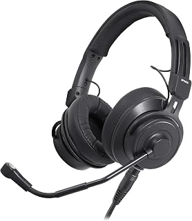 Audio-Technica BPHS2Ca Yayın Stereo Kulaklık Kondansatör Mikrofonlu (XLR + 6.3mm)