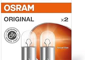 Osram ORİJİNAL LINE 12V, R5W, sinyal lambası, metal taban, çift blister ambalaj (2 lamba) — %43 İndirim | Amazon TR Fırsatı