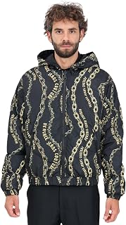 VERSACE JEANS COUTURE Erkek Mont, Siyah/Altın, 50 Beden