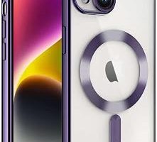 Zore Apple ile uyumlu iPhone 13 Kılıf Kamera Korumalı M-safe Wireless Şarj Özellikli Zore Demre Kapak Derin Mor — %25 İndirim | Amazon TR Fırsatı