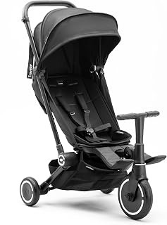 SmarTrike Traveler Hepsi Bir Arada Aktif Kabin Boy Bebek Arabası ve Bisiklet (6 Ay – 4 Yaş) – Onyx Black — %41 İndirim | Amazon TR Fırsatı