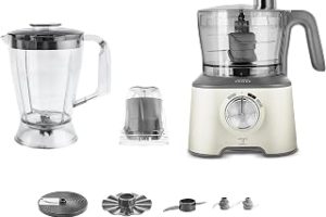 Karaca x Refika Birgül Mastermaid Power Multifunctional 10 in 1 Swiss Cream Mutfak Robotu 2000W — %20 İndirim | Amazon TR Fırsatı