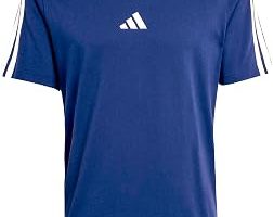 adidas Essentials Tek Jarse 3 çizgili Tişört Tişört erkekler — %25 İndirim | Amazon TR Fırsatı