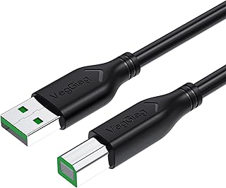 VegGieg USB B Printer Tarayıcı Yazıcı Data Kablosu 3 Metre