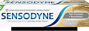 Sensodyne Tam Koruma ve Beyazlatıcı Diş Macunu 50 ml — %34 İndirim | Amazon TR Fırsatı