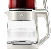 KARACA Çaysever 3 in 1 Konuşan Cam Çay Makinesi Su Isıtıcı ve Mama Suyu Hazırlama 1700W Starlight — %20 İndirim | Amazon TR Fırsatı