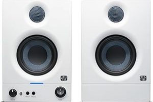 PreSonus Eris 3.5BT Gen 2 inç Beyaz, Bluetooth’lu Stüdyo Monitör Hoparlörleri, Çift, 3,5 inç, 2 Yönlü, Multimedya için Güçlendirilmiş Masaüstü Hoparlörler, Oyun, Stüdyo Kalitesinde Müzik Prodüksiyonu — %23 İndirim | Amazon TR Fırsatı