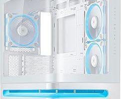 ASUS PRIME AP202 TG ARGB Beyaz mATX Bilgisayar Kasası — %21 İndirim | Amazon TR Fırsatı