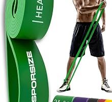 Sporsize Profesyonel Direnç Bandı Tekli Güçlü Lateks Loop Band, Fitness, CrossFit, Pilates ve Ev Egzersizleri için — %25 İndirim | Amazon TR Fırsatı