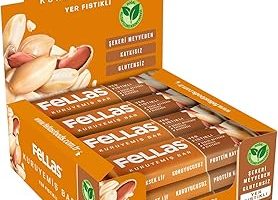 Fellas Yer Fıstıklı Kuruyemiş Bar 30 gr x 12 Adet — %21 İndirim | Amazon TR Fırsatı