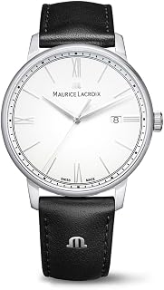 Maurice Lacroix EL1118-SS001-110-2 Erkek Siyah Deri 40 mm Saat