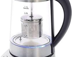 Dexart WK-0816G TeaCraft Çay Makinesi ve Su Isıtıcı, Metalik — %26 İndirim | Amazon TR Fırsatı
