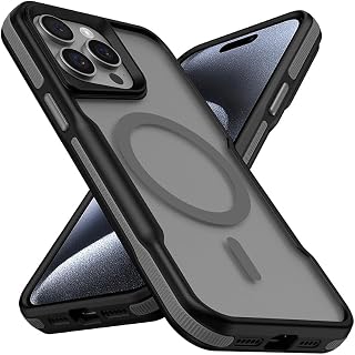 Zore Apple için uyumlu iPhone 14 Pro Max Kılıf M-safe Şarj Özellikli Renkli Kenar Airbag Şeritli Zore Lamer Kapak Gri