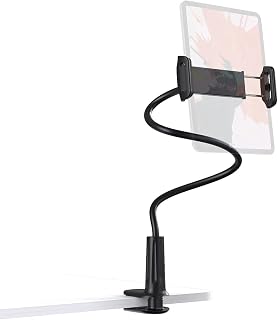 Juo 70 CM Akrobat Esnek Tablet ve Telefon Tutucu Stand Siyah