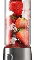 Buz Kırıcı Blender – 4 Adet Paslanmaz Çelik Bıçaklı Tasarım, Güçlü Buz Kırıcı Motor, 450 Ml Geniş Hazneli, Uzun Şarj Ömrü, Kolay Temizlenebilir, Kablosuz Taşınabilir Mutfak Spor Diyet Smoothie Blender — %26 İndirim | Amazon TR Fırsatı