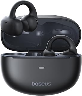 Baseus Bowie MC1 OL Açık Kulak TWS Bluetooth Kablosuz Kulaklık Siyah — %20 İndirim | Amazon TR Fırsatı