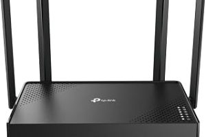 TP-Link Wi-Fi 7 Archer BE220 çift bantlı Wi-Fi yönlendirici, BE3600Mbps çift bantlı 5 Gigabit bağlantı noktası, 4 adet harici anten, 4K-QAM, MLO, MU-MIMO, Beamforming, VPN, TP-Link HomeShield — %29 İndirim | Amazon TR Fırsatı