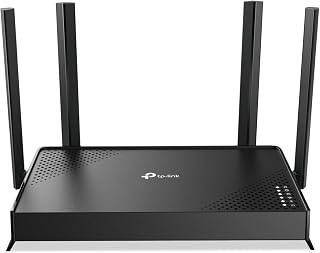 TP-Link Wi-Fi 7 Archer BE220 çift bantlı Wi-Fi yönlendirici, BE3600Mbps çift bantlı 5 Gigabit bağlantı noktası, 4 adet harici anten, 4K-QAM, MLO, MU-MIMO, Beamforming, VPN, TP-Link HomeShield