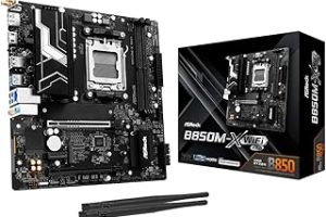 ASRock B850M-X WiFi R2.0 Micro ATX Anakart, AMD AM5 Ryzen 9000, 8000 ve 7000, DDR5, 2x M2 SSD, HDMI, DP, Type-C, WiFi 6E — %31 İndirim | Amazon TR Fırsatı