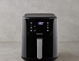 AIF 2030 XL Sıcak Tutma Hazneli Air Fryer 1500W Siyah-Krom — %24 İndirim | Amazon TR Fırsatı
