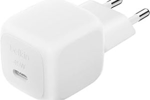 Belkin Kompakt Duvar Şarj Cihazı 45 W, Apple iPhone 17, 16 and 15 Serisi, Samsung Galaxy S25, iPad, AirPods ve Daha Fazlası için USB-C Güç İletimli Hızlı Şarj, Beyaz — %27 İndirim | Amazon TR Fırsatı