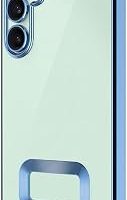 Zore Galaxy ile uyumlu S24 FE Kılıf Kamera Korumalı Logo Gösteren Zore Omega Kapak Sierra Mavi — %21 İndirim | Amazon TR Fırsatı