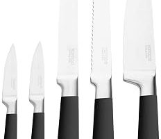 Karaca Samuray Thor New Standlı Japon Çeliği 6 Parça Bıçak Seti Siyah — %30 İndirim | Amazon TR Fırsatı