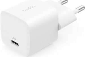 Belkin USB-C Fiş 25 W – USB-C Telefon Şarj Cihazı, Apple iPhone 16, 15 Plus, Pro, Pro Max, iPad, Samsung Galaxy S25, Pixel 9, Nintendo Switch ve Fazlası için PD 3.0 PPS Hızlı Şarj Cihazı, Beyaz — %29 İndirim | Amazon TR Fırsatı
