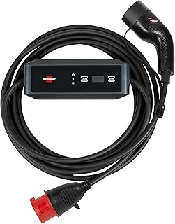 Brennenstuhl E-Mobility Serisi Duvar Tipi Uyumlu 3 Fazlı Elektrikli Araç Taşınabilir Şarj Istasyonu 8 Metre Kablolu 16A. 11 KW (Alman Menşeli)