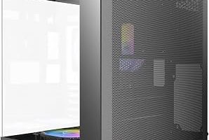 Antec CX60M ARGB Black Mikro-ATX Oyuncu Kasası, 270 Derece Panoramik Temperli Cam, 3 Adet 120mm ARGB Fan Dahil, Siyah — %29 İndirim | Amazon TR Fırsatı