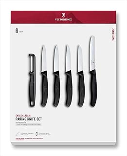 Victorinox 6.7113.61G Swiss Classic 6 Parça Soyma Bıçağı ve Soyacak Seti