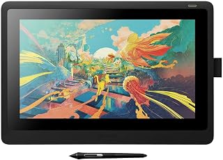 Wacom Cintiq 16 (2025 sürümü) – Ekranlı grafik tableti - Wacom Pro Pen 3 ile kompakt 2,5 K yaratıcı kalem ekran, yansıma önleyici cam, katlanabilir stant ve USB-C – çizim tableti