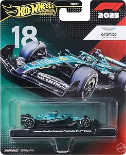 Hot Wheels F1 Aston Martin Stroll 1:64 ölçekli, JKD87