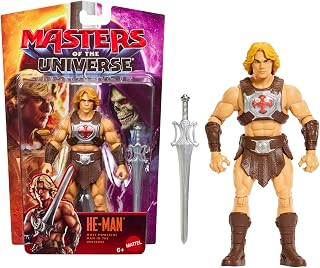 Masters of the Universe filminden uyarlanan 14 cm'lik Masters of the Universe He-Man Aksiyon Figürü, 14 bükülebilen eklem noktası ve güç kılıcı aksesuarı, JKH89