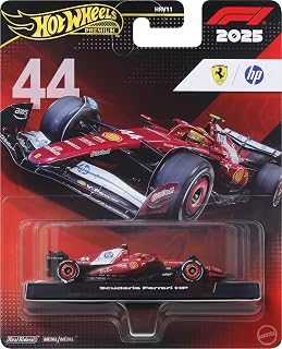 Hot Wheels F1 Ferrari Hamilton 1:64 ölçekli, JKD86