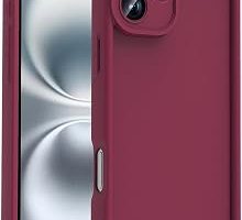 Zore Apple ile uyumlu iPhone 16 Kılıf Kamera Korumalı Zore Ananas Kapak Mürdüm — %42 İndirim | Amazon TR Fırsatı