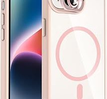 Zore Apple ile uyumlu iPhone 13 Kılıf Standlı ve Kamera Lens Hediyeli M-Safe Şarj Özellikli Zore Etro Kapak Pembe — %25 İndirim | Amazon TR Fırsatı