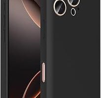 Zore Apple ile uyumlu iPhone 16 Pro Kılıf Kamera Korumalı Kartlık Hazneli Zore Vitra Kapak Siyah — %50 İndirim | Amazon TR Fırsatı