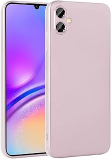 Zore Galaxy ile uyumlu A06 Kılıf Zore Premier Silikon Kapak Rose Gold
