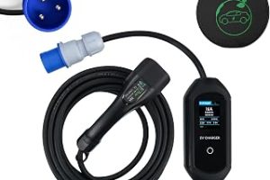 7.2kW Type 2 Elektrikli Araç Şarj Kablosu, 5M Kablo, Uygulama ile Kontrol, 6A-32A Ayarlanabilir Akım, Taşıma Çantalı — %97 İndirim | Amazon TR Fırsatı